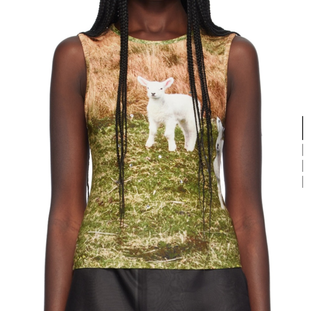 Sandy Liang SODA tank top